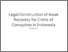 [thumbnail of SIMILARITY - Cahyani Salmah - construction, corruption asset recovery.pdf]