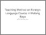[thumbnail of Similarity - Hartiningsih - Teaching Method on Foreign Language.pdf]