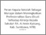 [thumbnail of Similarity - Sodikin Faridi Umiarso-Kepala Sekolah Manajer Profesionalitas Guru Raudhatul Athfal.pdf]